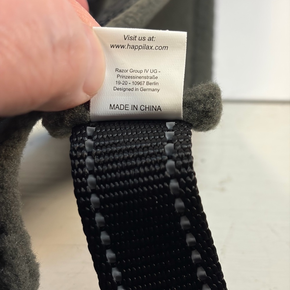 HAPPILAX Medium Padded Dog Collar / Harness Strap – Neoprene – New - Picture 4 of 5